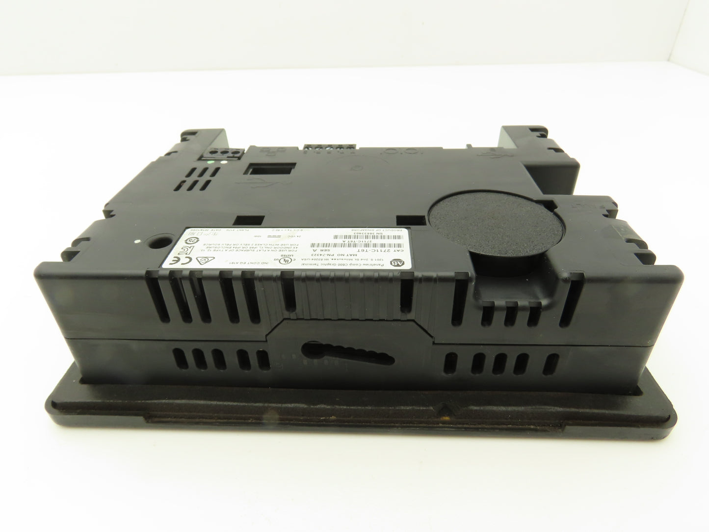 Allen Bradley 2711C-T6T PanelView C600 HMI Control Panel Ser A 24VDC