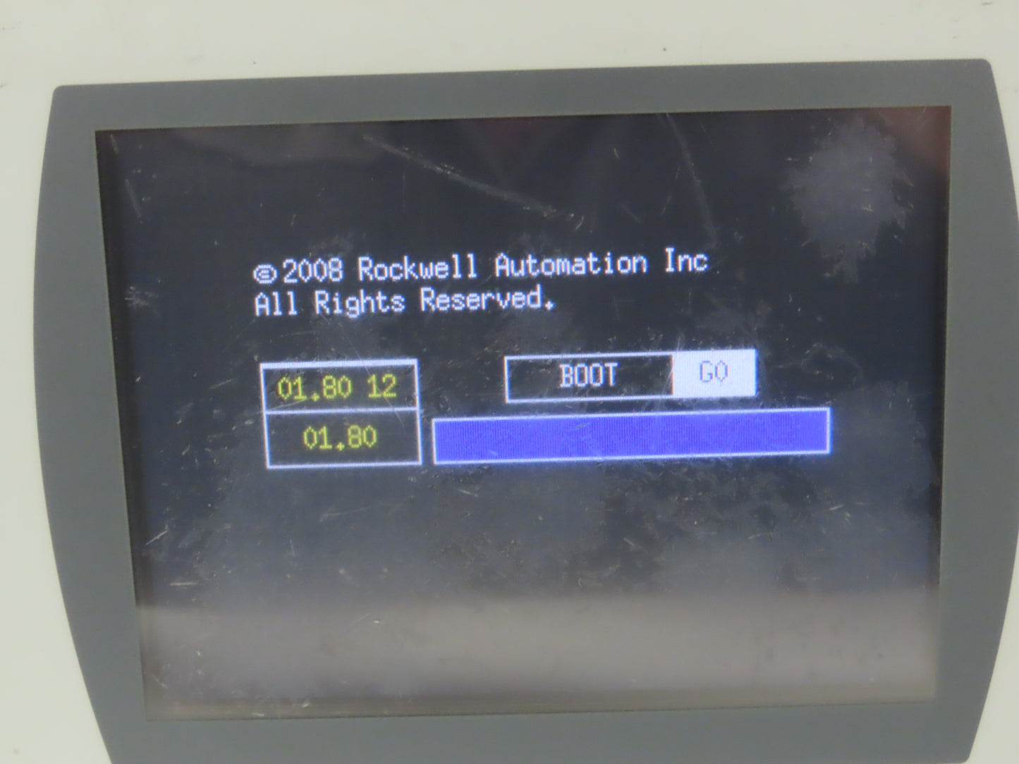 Allen Bradley 2711C-T6T PanelView C600 HMI Control Panel Ser A 24VDC