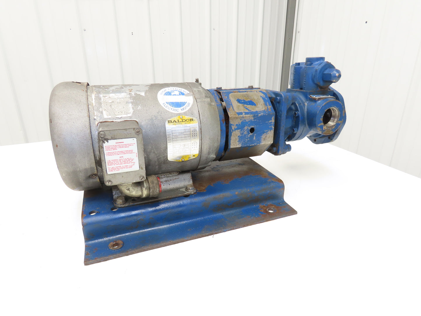 Gorman Rupp GHC1 1/2GF3-B0003 Positive Displacement Gear Pump 1.5"NPT 23GPM 3Hp