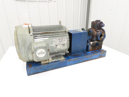 Gorman Rupp GHC1 1/2GF3-B0004 Positive Displacement Gear Pump 1.5"NPT 15GPM 3Hp
