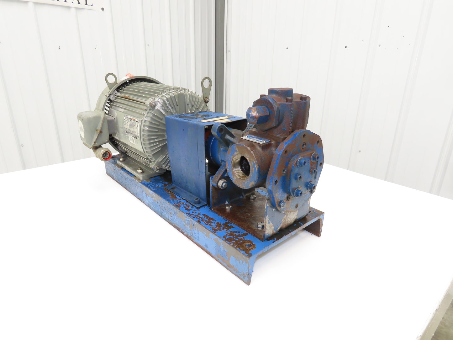 Gorman Rupp GHC1 1/2GF3-B0004 Positive Displacement Gear Pump 1.5"NPT 15GPM 3Hp