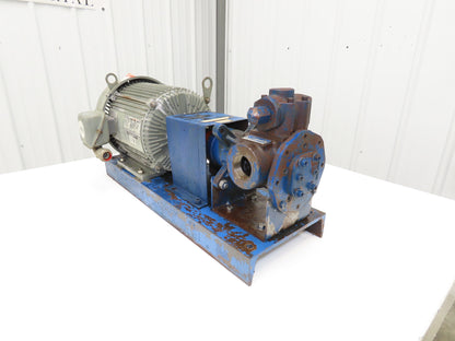 Gorman Rupp GHC1 1/2GF3-B0004 Positive Displacement Gear Pump 1.5"NPT 15GPM 3Hp