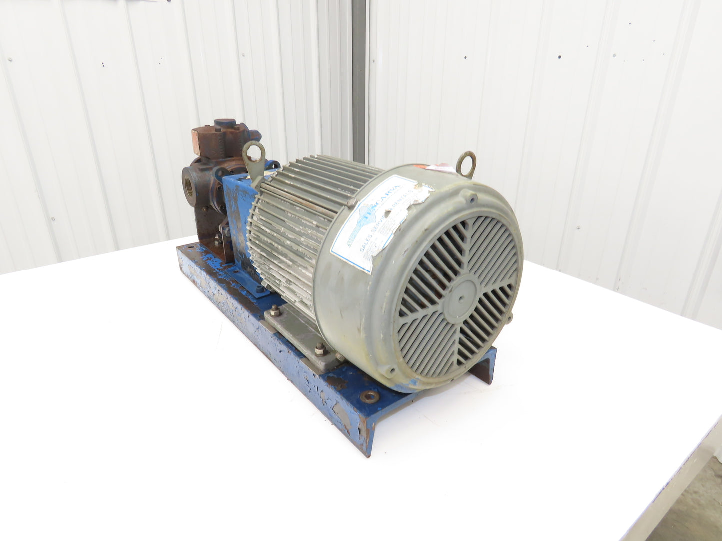 Gorman Rupp GHC1 1/2GF3-B0004 Positive Displacement Gear Pump 1.5"NPT 15GPM 3Hp