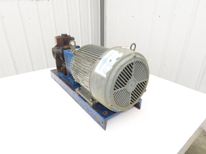 Gorman Rupp GHC1 1/2GF3-B0004 Positive Displacement Gear Pump 1.5"NPT 15GPM 3Hp