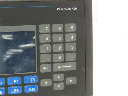 Allen Bradley 2711-B5A2X PanelView 550 Panel Display Interface Keypad Ser H READ