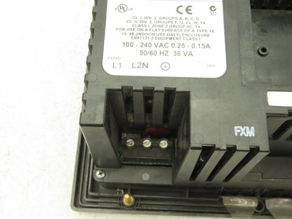 Allen Bradley 2711-B5A2X PanelView 550 Panel Display Interface Keypad Ser H READ