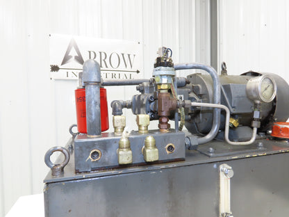 Nachi UPV-1A-22N2-3.7-4-12 Hydraulic Power Unit 18Gal 10gpm 2000psi 3.7kw 220V