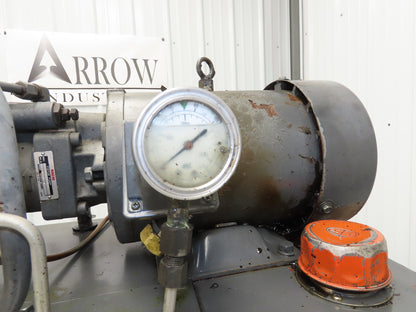 Nachi UPV-1A-22N2-3.7-4-12 Hydraulic Power Unit 18Gal 10gpm 2000psi 3.7kw 220V