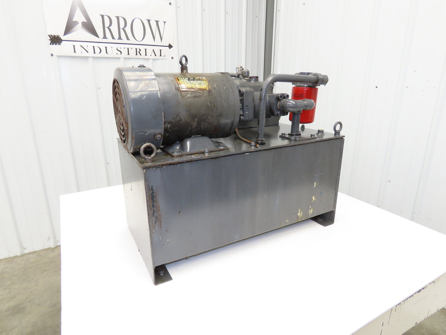 Nachi UPV-1A-22N2-3.7-4-12 Hydraulic Power Unit 18Gal 10gpm 2000psi 3.7kw 220V