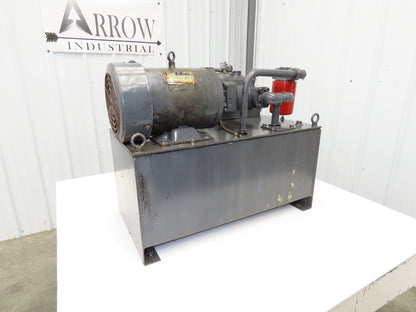 Nachi UPV-1A-22N2-3.7-4-12 Hydraulic Power Unit 18Gal 10gpm 2000psi 3.7kw 220V