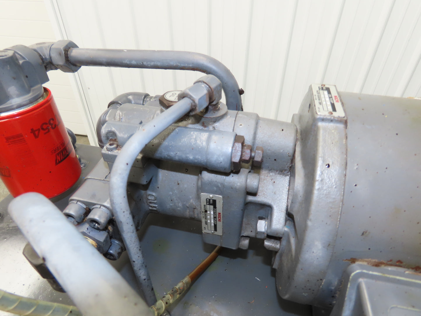 Nachi UPV-1A-22N2-3.7-4-12 Hydraulic Power Unit 18Gal 10gpm 2000psi 3.7kw 220V