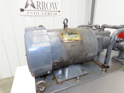 Nachi UPV-1A-22N2-3.7-4-12 Hydraulic Power Unit 18Gal 10gpm 2000psi 3.7kw 220V
