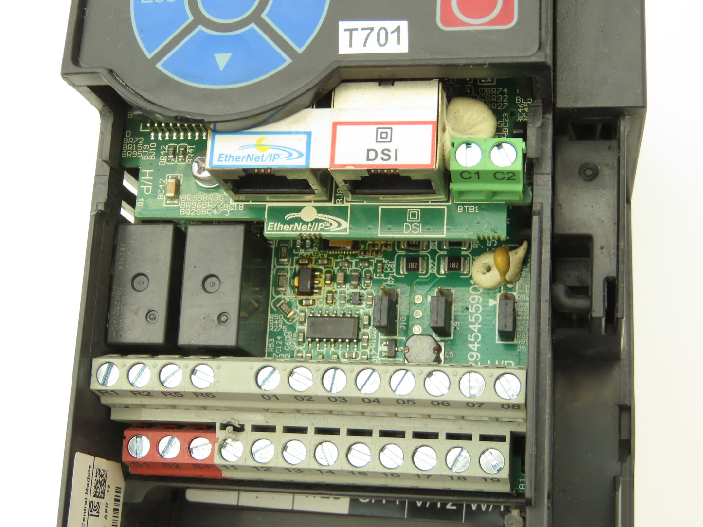 Allen Bradley 25B-D010N104 VFD AC Drive 500Hz 5Hp 460V 10.5A 3Ph FRN 5.001 Ser A