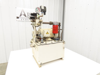 Nachi VDR-1B-1A3-U-1146K Hydraulic Power Unit 10 Gal 7gpm 2000psi 2.2kw 220V 3PH