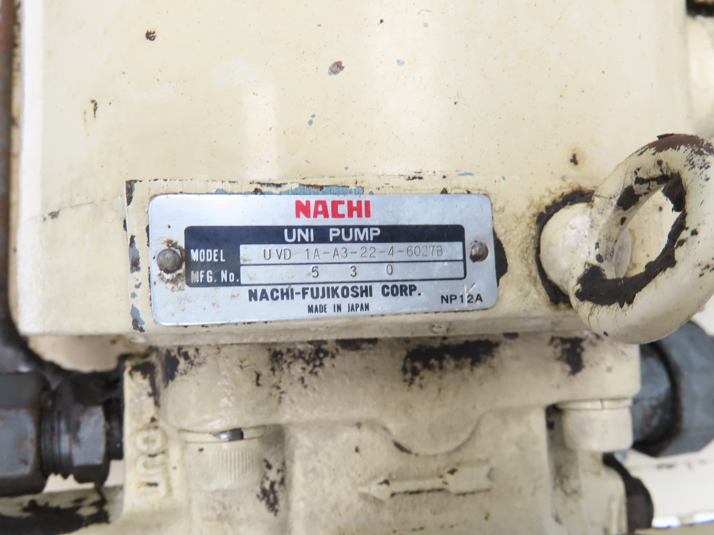 Nachi VDR-1B-1A3-U-1146K Hydraulic Power Unit 10 Gal 7gpm 2000psi 2.2kw 220V 3PH