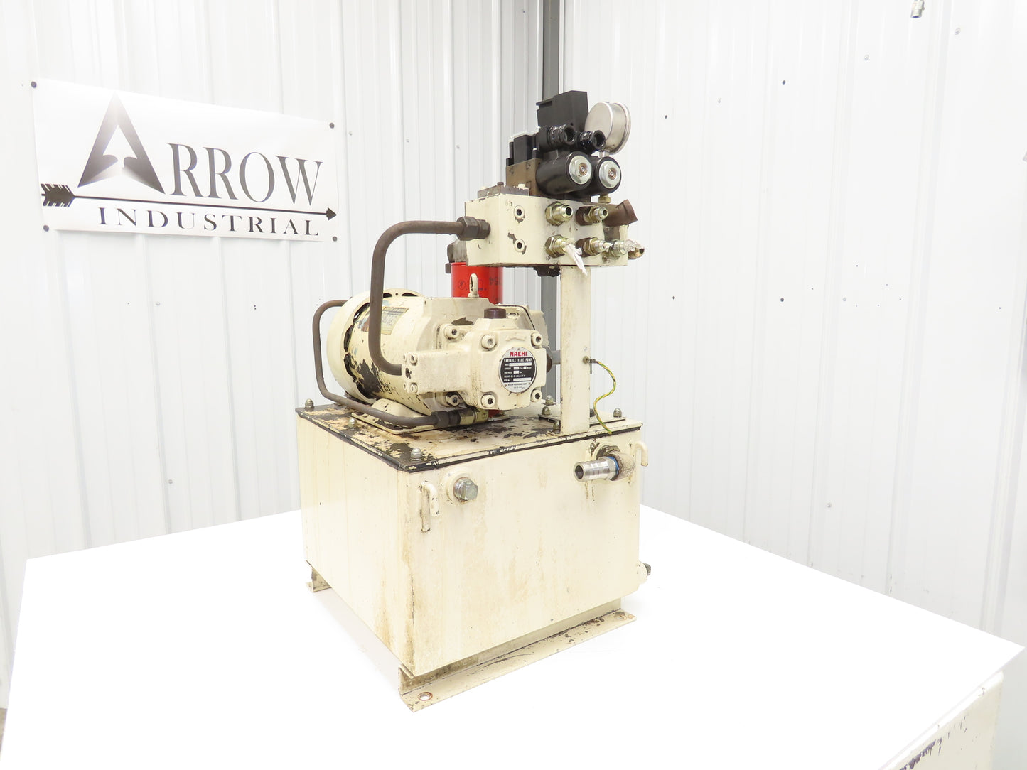 Nachi VDR-1B-1A3-U-1146K Hydraulic Power Unit 10 Gal 7gpm 2000psi 2.2kw 220V 3PH