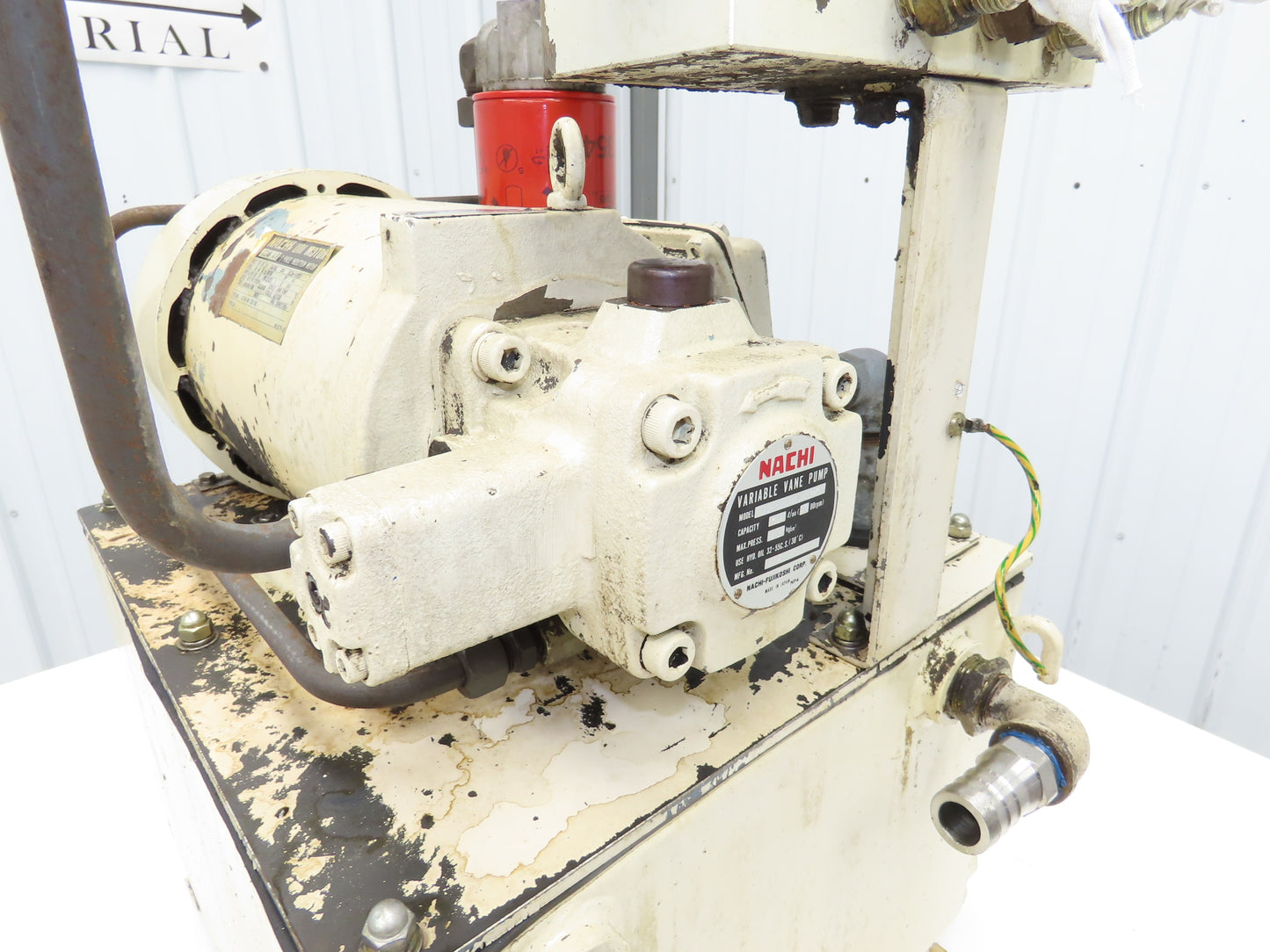 Nachi VDR-1B-1A3-U-1146K Hydraulic Power Unit 10 Gal 7gpm 2000psi 2.2kw 220V 3PH