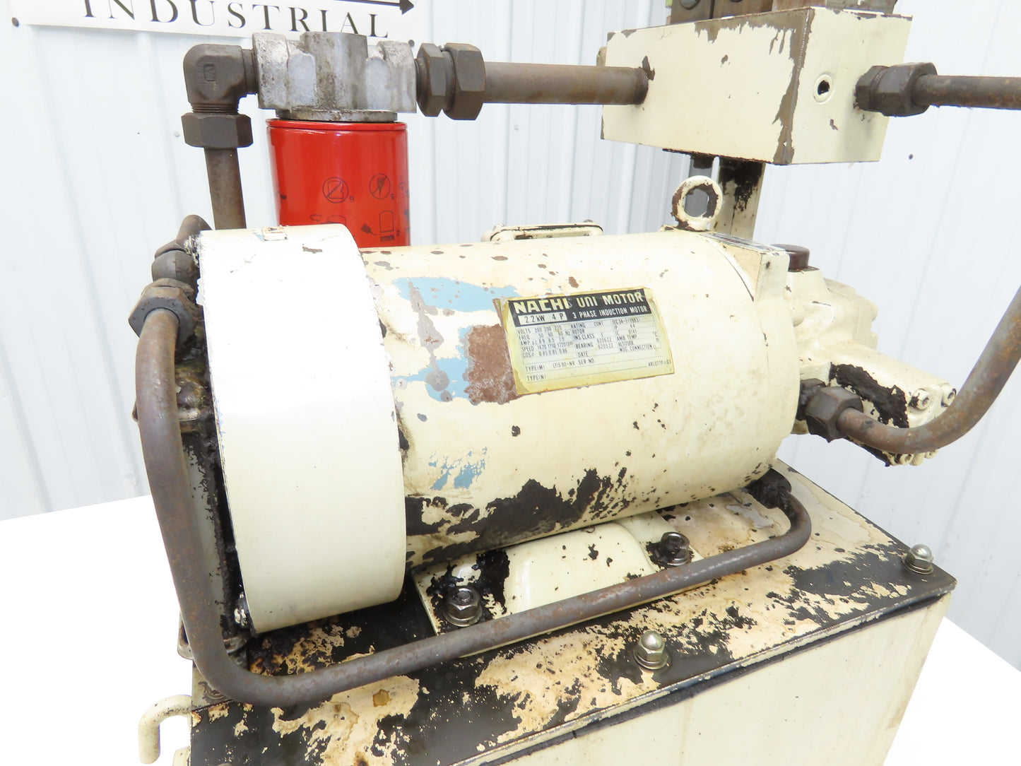 Nachi VDR-1B-1A3-U-1146K Hydraulic Power Unit 10 Gal 7gpm 2000psi 2.2kw 220V 3PH