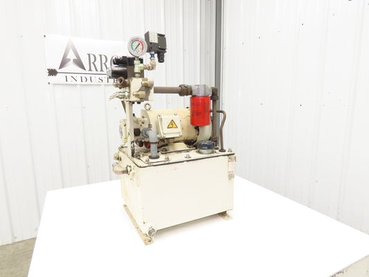 Nachi VDR-1B-1A3-U-1146K Hydraulic Power Unit 10 Gal 7gpm 2000psi 2.2kw 220V 3PH