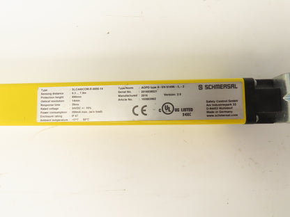 Schmersal SLC440COM-ER-0890-14 Safety Light Curtain Transmitter & Receiver Set