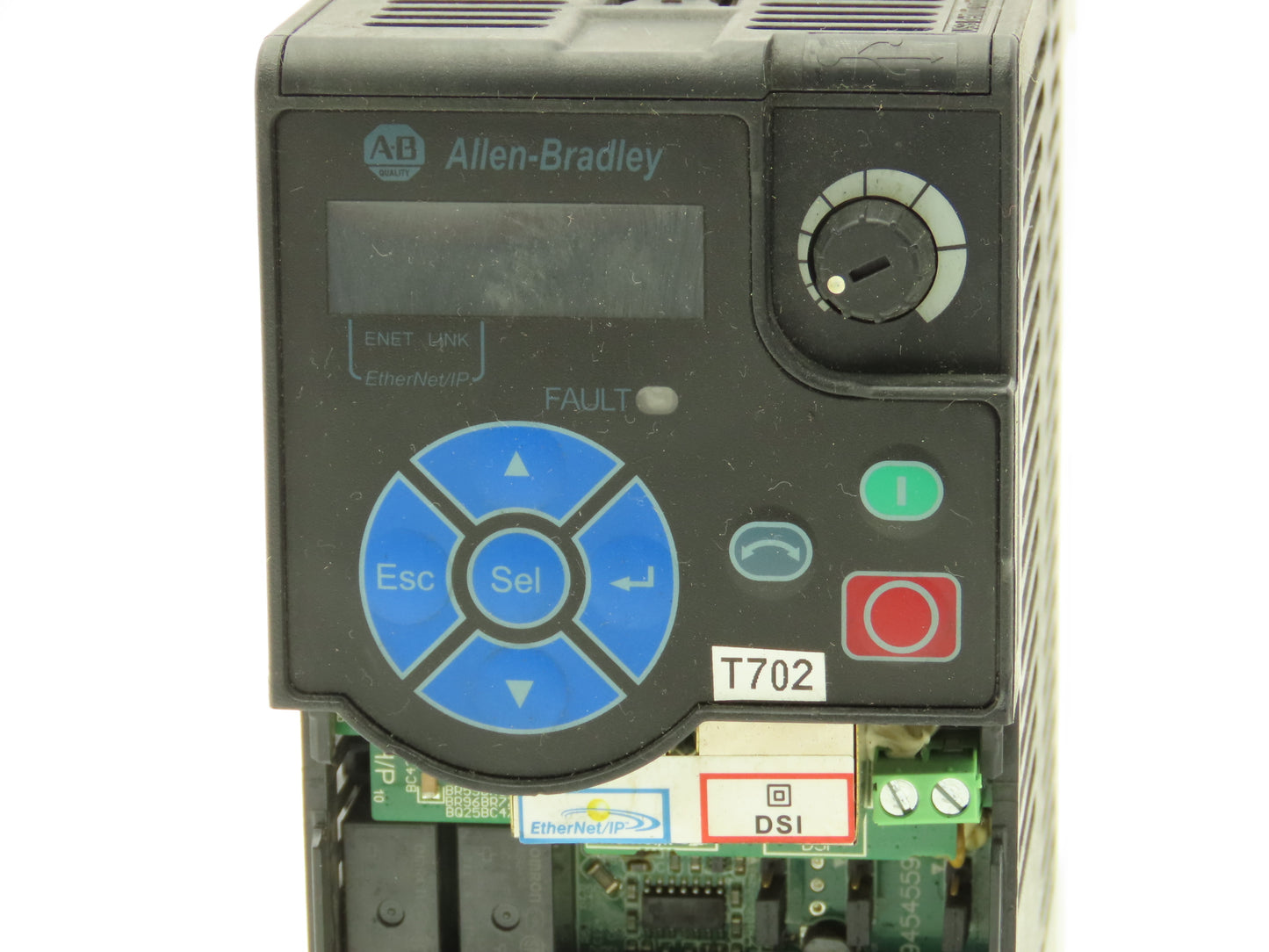Allen Bradley 25B-D2P3N104 PowerFlex 525 VFD AC Drive 1Hp 480V 3Ph No Cover