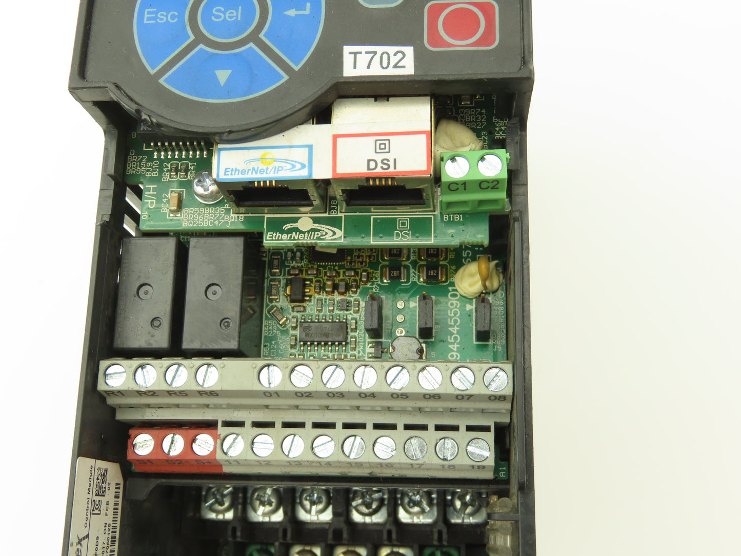 Allen Bradley 25B-D2P3N104 PowerFlex 525 VFD AC Drive 1Hp 480V 3Ph No Cover