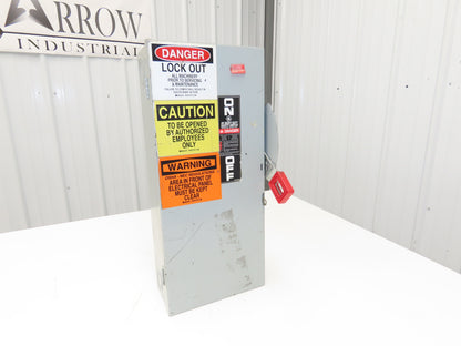 General Electric TH3362 Model 10 GE Safety Disconnect Switch 60A 600VAC