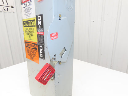 General Electric TH3362 Model 10 GE Safety Disconnect Switch 60A 600VAC