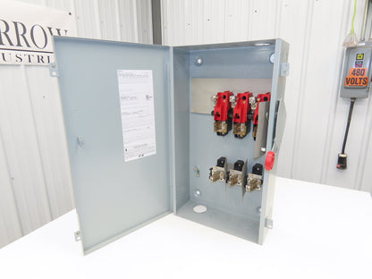 Eaton DH364FGK Fusible Disconnect Safety Switch 200A 600V 3Ph