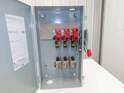 Eaton DH364FGK Fusible Disconnect Safety Switch 200A 600V 3Ph