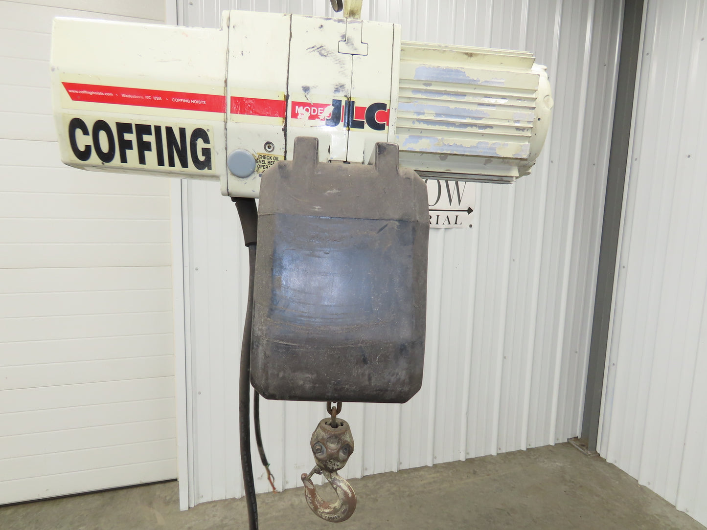 Coffing JLC2016310 Electric Chain Hoist 1 Ton 16 FPM 13' Lift 230/460V 3PH