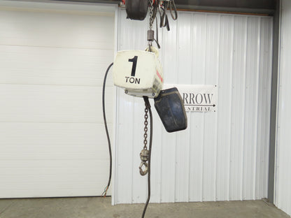 Coffing JLC2016310 Electric Chain Hoist 1 Ton 16 FPM 13' Lift 230/460V 3PH
