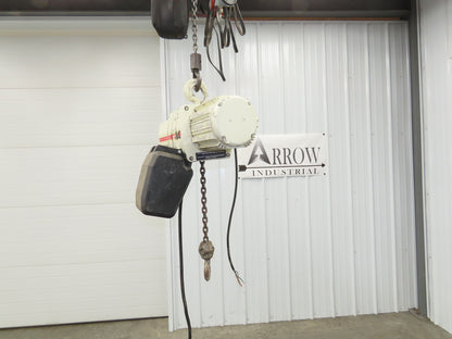 Coffing JLC2016310 Electric Chain Hoist 1 Ton 16 FPM 13' Lift 230/460V 3PH