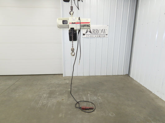 Coffing JLC2016310 Electric Chain Hoist 1 Ton 16 FPM 13' Lift 230/460V 3PH