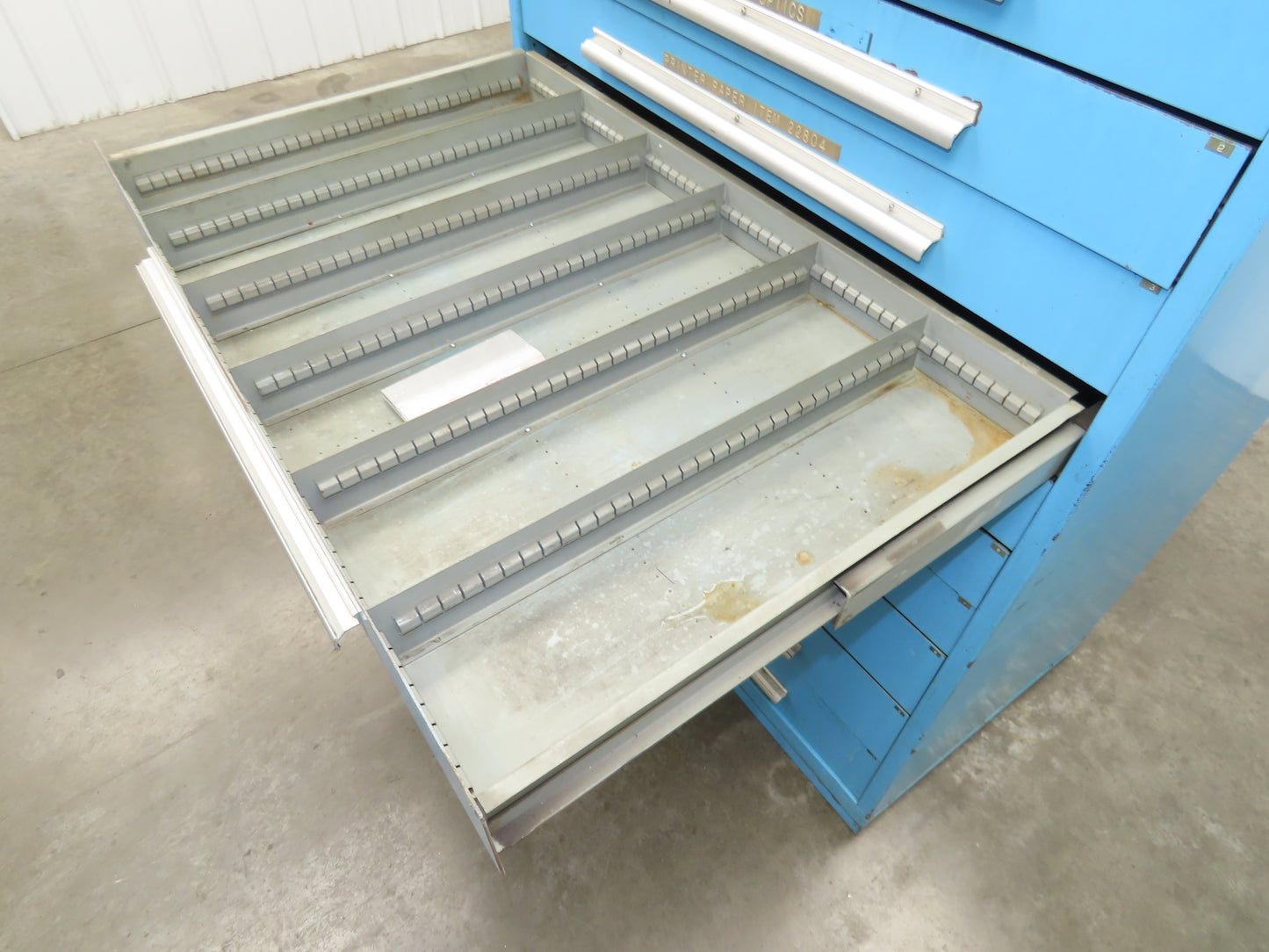 Nu-Era Modular Tool Storage Cabinet 10 Drawer 45x28x61" Vidmar Lista Stanley