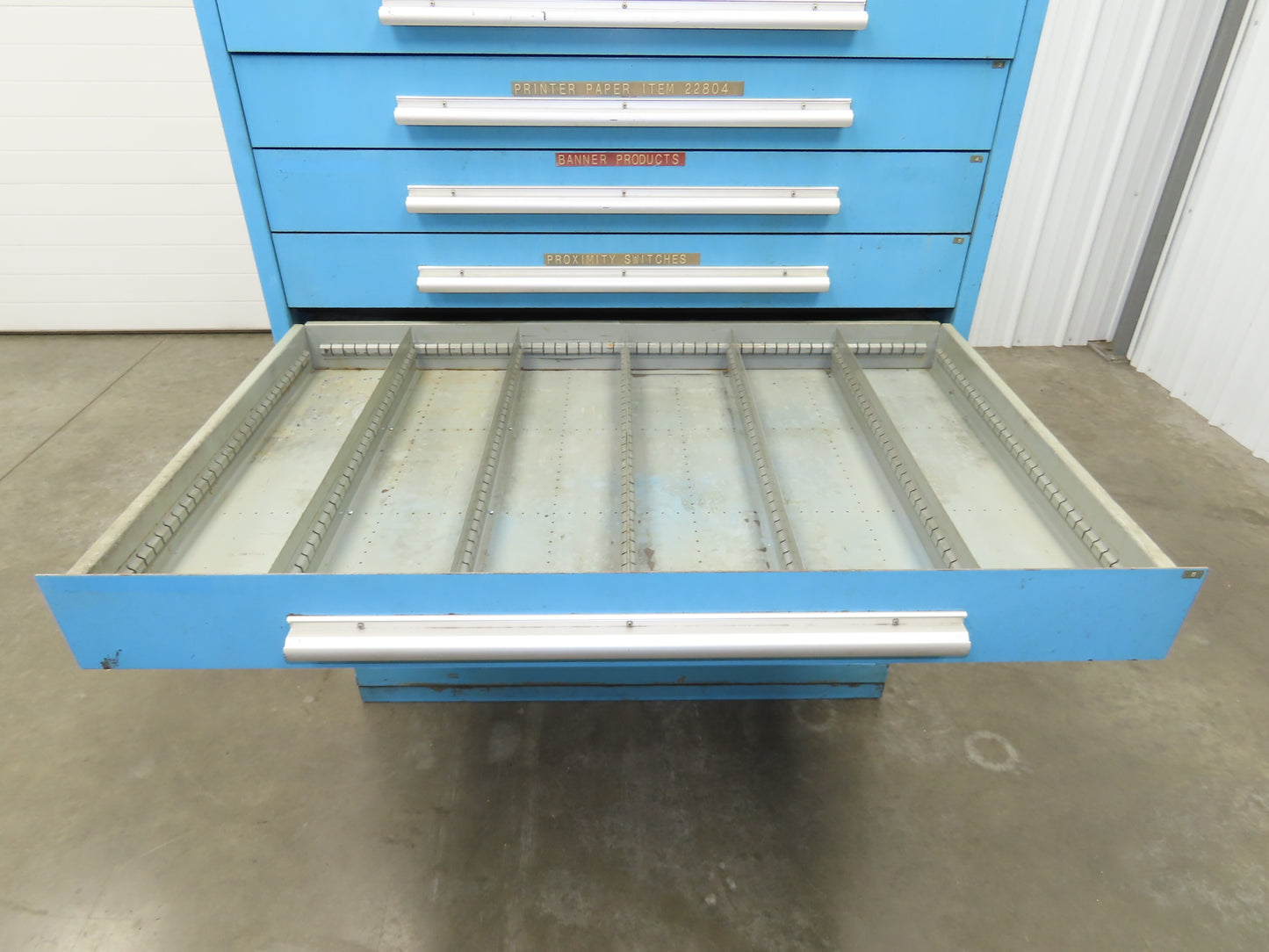 Nu-Era Modular Tool Storage Cabinet 10 Drawer 45x28x61" Vidmar Lista Stanley
