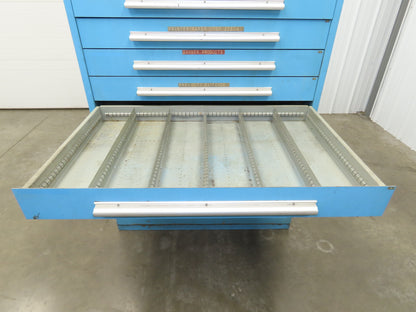 Nu-Era Modular Tool Storage Cabinet 10 Drawer 45x28x61" Vidmar Lista Stanley
