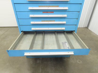 Nu-Era Modular Tool Storage Cabinet 10 Drawer 45x28x61" Vidmar Lista Stanley