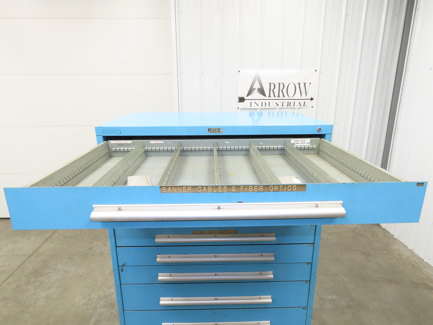 Nu-Era Modular Tool Storage Cabinet 10 Drawer 45x28x61" Vidmar Lista Stanley
