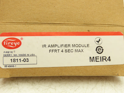 Fireye MEIR4 MicroM Infrared Amplifier Module 4 Sec FFRT
