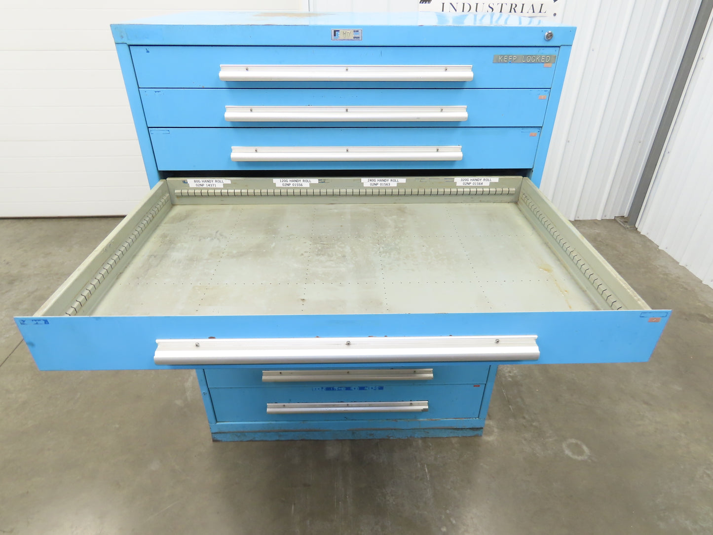 Nu-Era Tool Storage Cabinet Modular 10 Drawer 45x28x61" Lista Stanley Vidmar