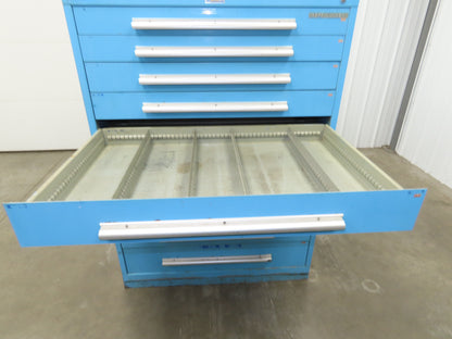 Nu-Era Tool Storage Cabinet Modular 10 Drawer 45x28x61" Lista Stanley Vidmar