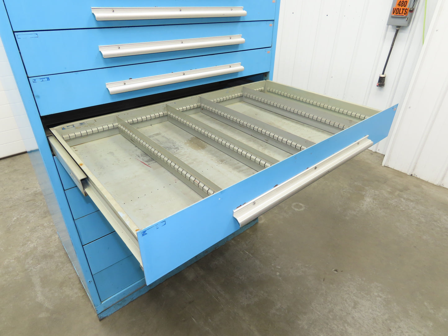 Nu-Era Tool Storage Cabinet Modular 10 Drawer 45x28x61" Lista Stanley Vidmar