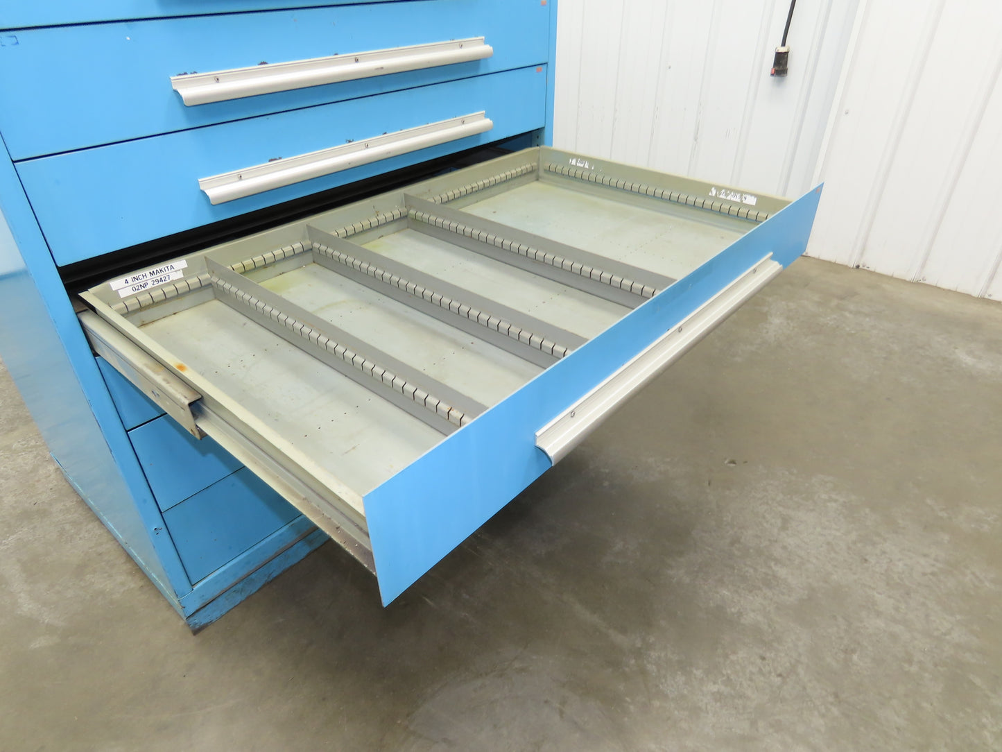Nu-Era Tool Storage Cabinet Modular 10 Drawer 45x28x61" Lista Stanley Vidmar