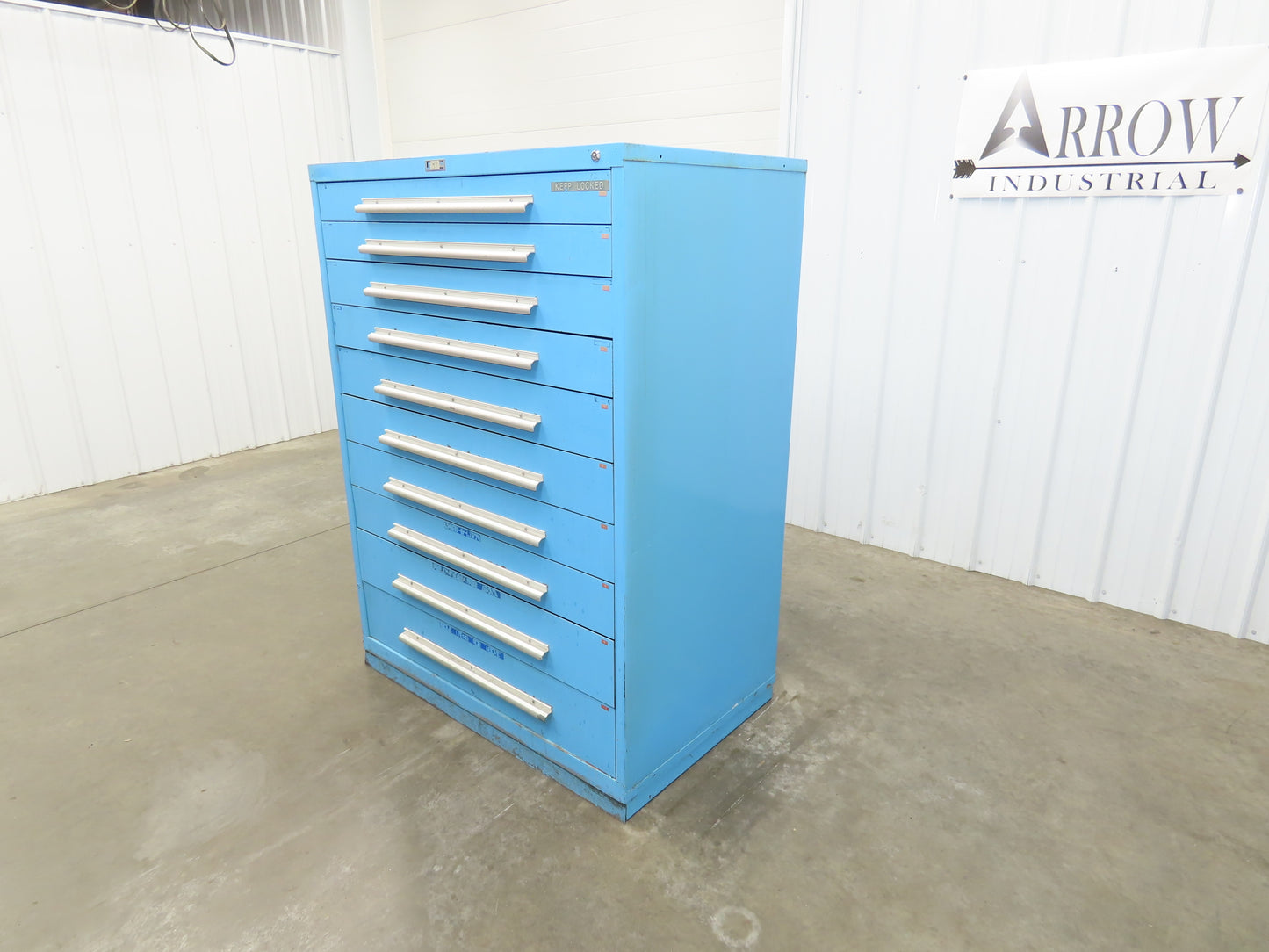 Nu-Era Tool Storage Cabinet Modular 10 Drawer 45x28x61" Lista Stanley Vidmar