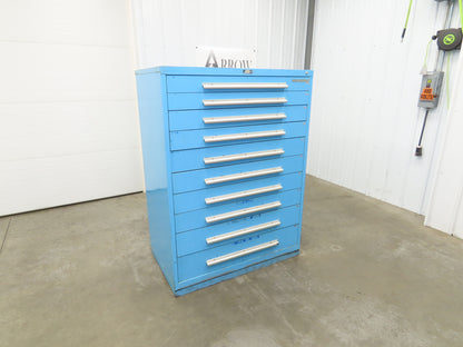 Nu-Era Tool Storage Cabinet Modular 10 Drawer 45x28x61" Lista Stanley Vidmar