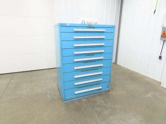 Nu-Era Modular Tool Storage Cabinet 9 Drawer 45x28x61" Vidmar Stanley Lista