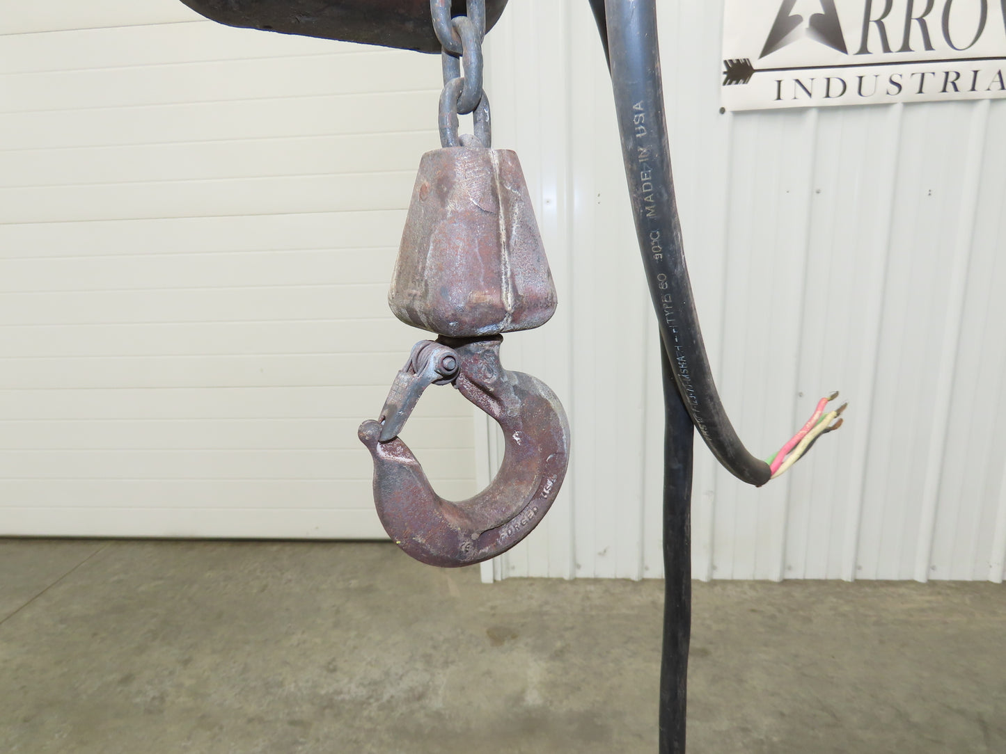 Coffing ELC 1/2 Ton 1000lbs Electric Chain Hoist 16 FPM 12' Lift 230/460V 3PH