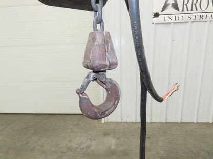 Coffing ELC 1/2 Ton 1000lbs Electric Chain Hoist 16 FPM 12' Lift 230/460V 3PH