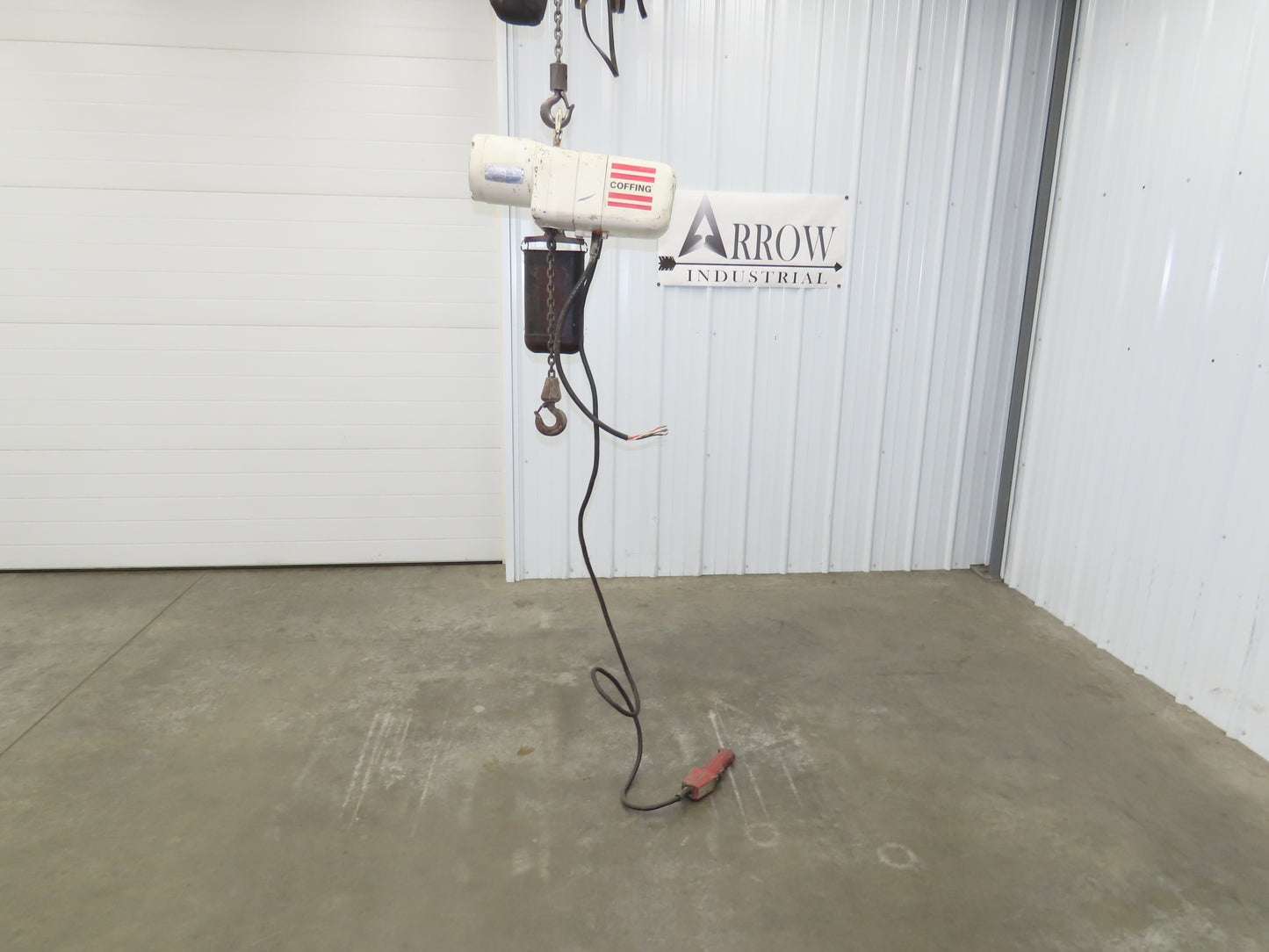 Coffing ELC 1/2 Ton 1000lbs Electric Chain Hoist 16 FPM 12' Lift 230/460V 3PH